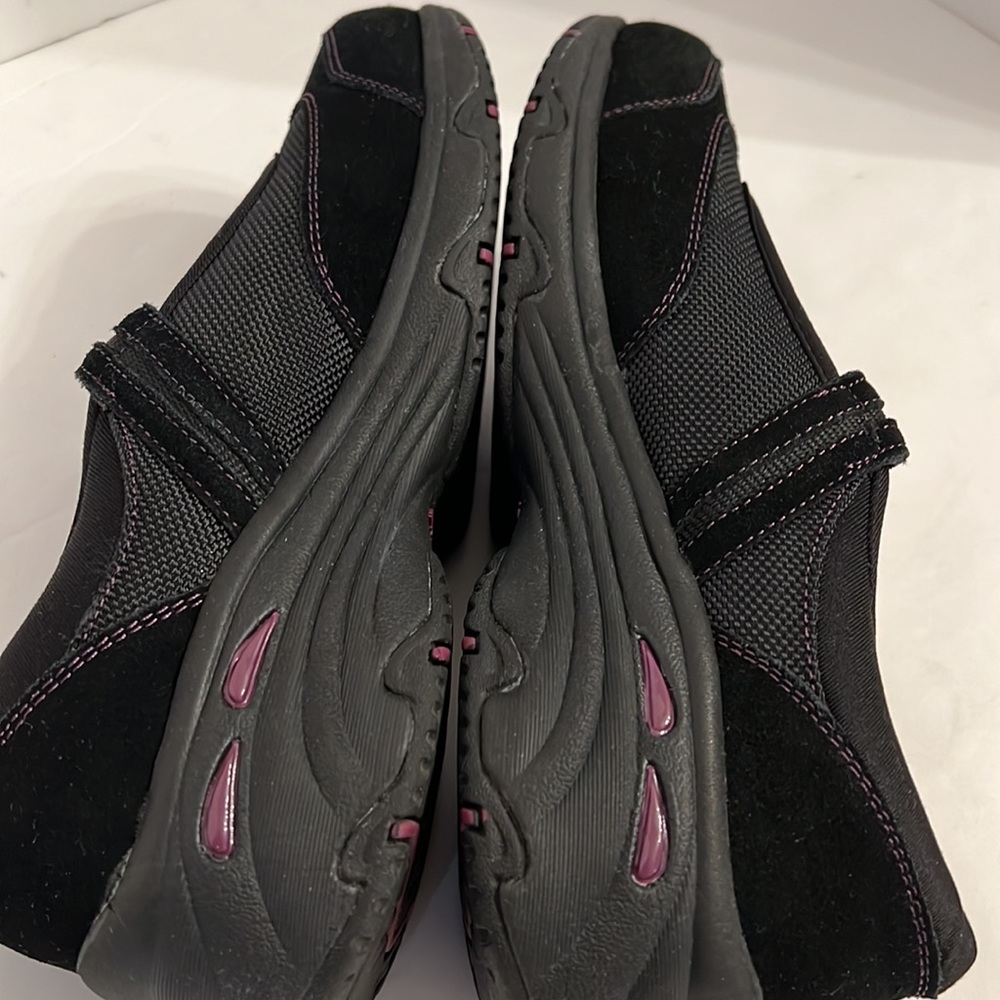 SKECHERS BLACK MARY JANE SHOES SZ 7 - Picture 9 of 11